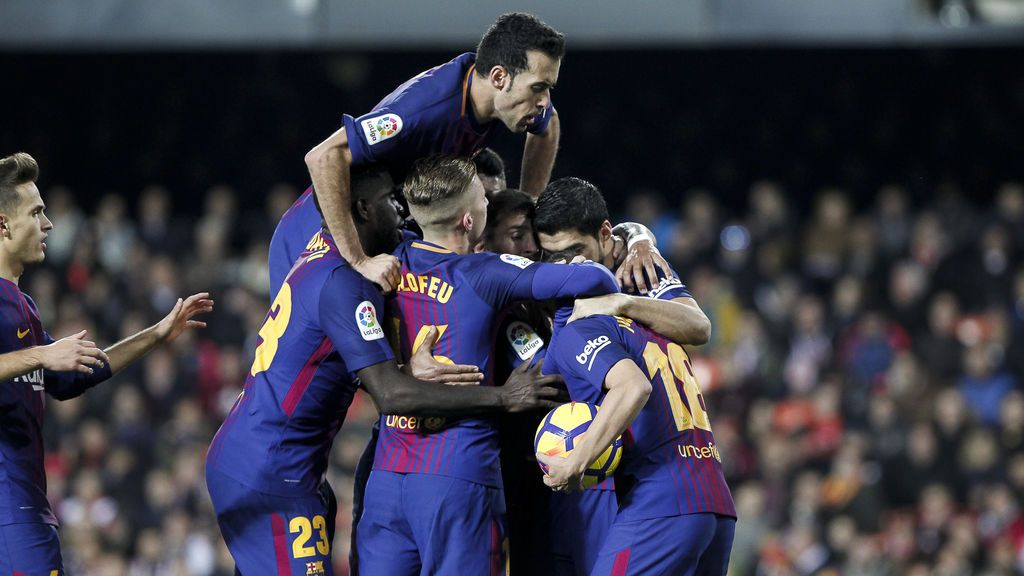Un Barcelona plagado de suplentes goleó al Murcia y ya está en octavos