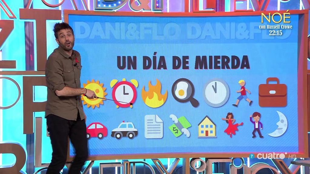 'Un día de mierda' y otras canciones indies en el doble reto de Dani con emojis