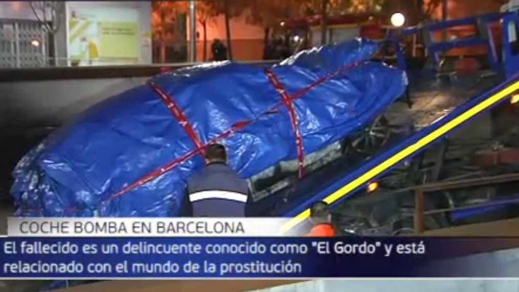 La explosión de un coche en Barcelona, posible venganza entre proxenetas