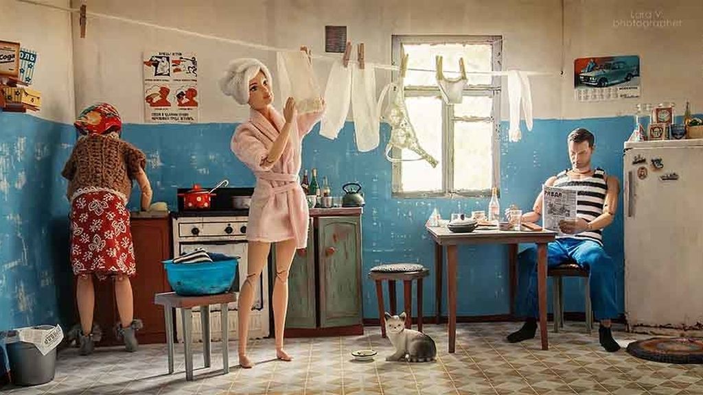 ¿Cómo serían Barbie y Ken si fueran eslavos?