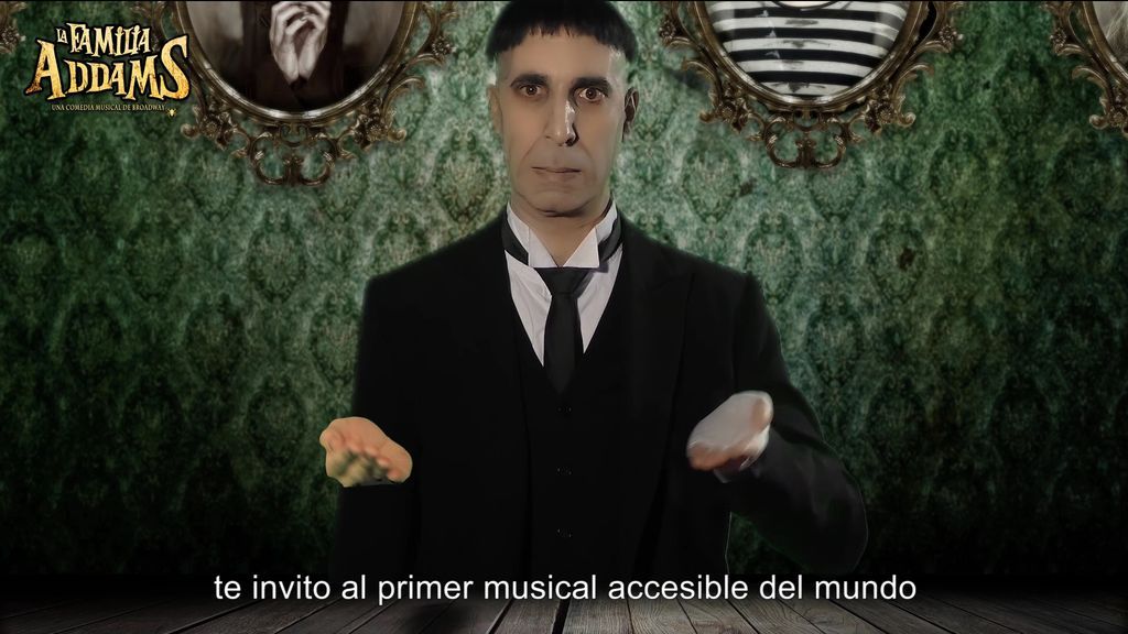 La familia Addams, primer musical accesible del mundo para personas con discapacidad sensorial