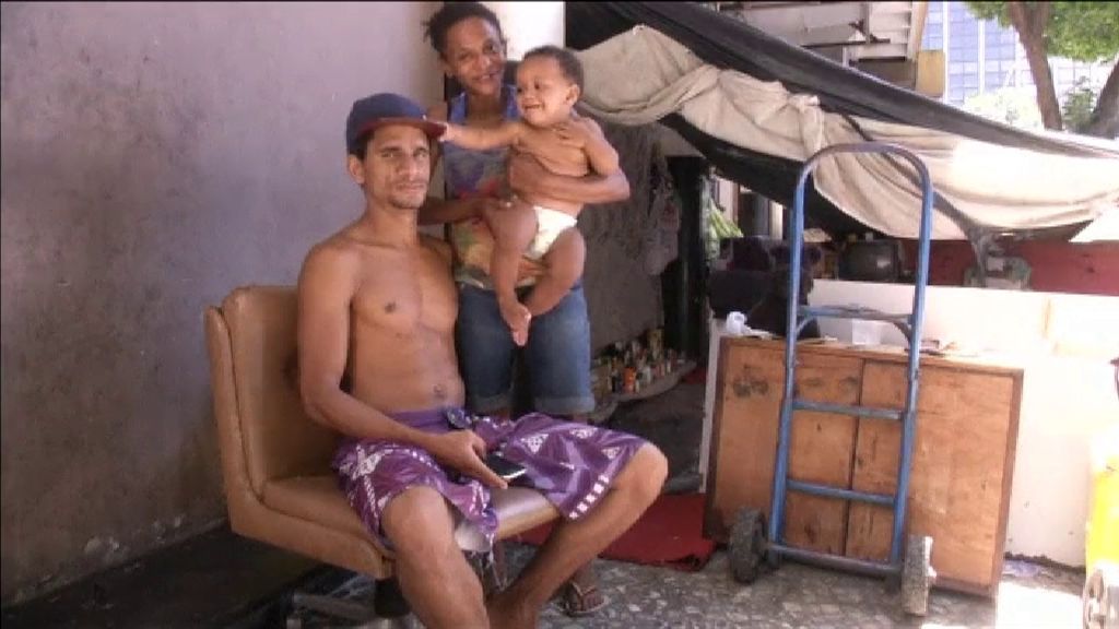 Más de 14.000 personas viven en la calle en Río de Janeiro