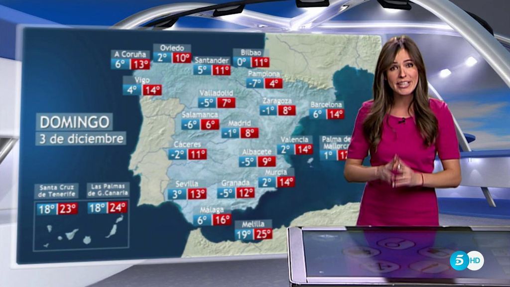 ¡Qué frío! La nieve será la protagonista indiscutible del fin de semana ❄❄❄