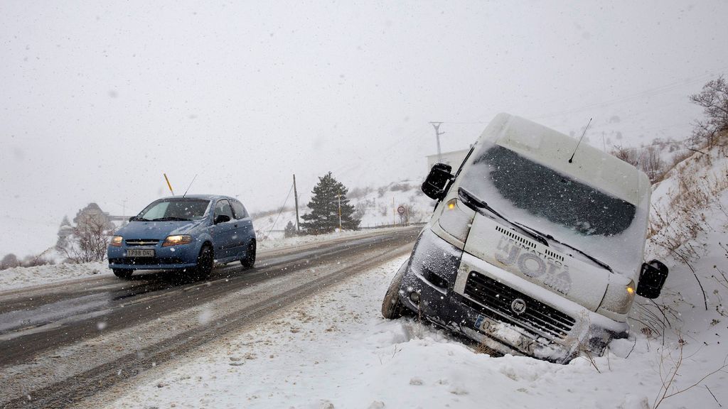 Primer temporal de frío y nieve en la Península