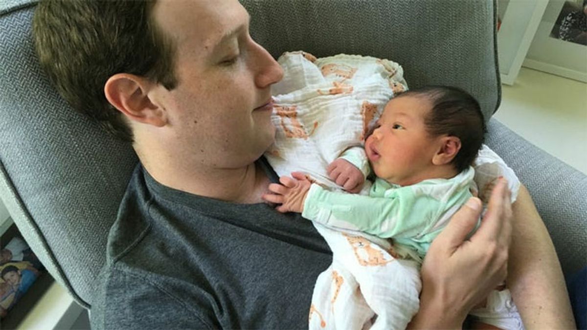 Mark Zuckerberg se coge el permiso de paternidad para disfrutar de su segunda hija