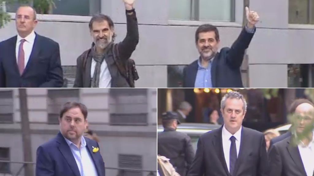 Junqueras, Forn y los ‘Jordis’ continúan en prisión por riesgo de reiteración delictiva