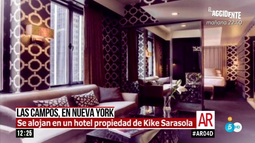 Así es la suite y las habitaciones de Las Campos en su hotel de Nueva York