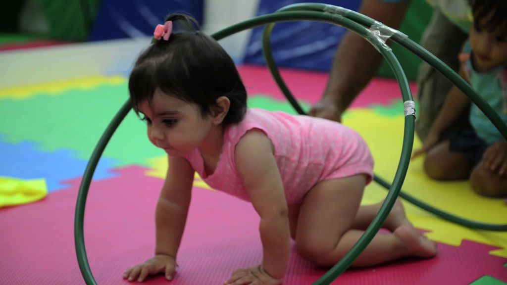 Los bebés de dos meses también pueden ir al gimnasio: la iniciativa que triunfa en Brasil