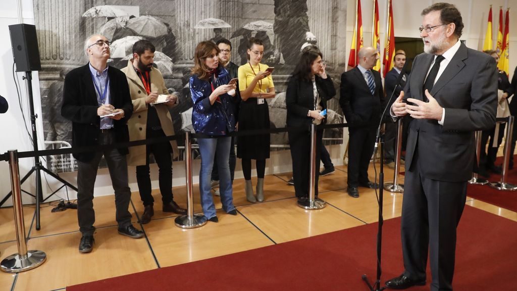 El lapsus de Rajoy en la capilla ardiente de Manuel Marín: España entró en la UE en 1986