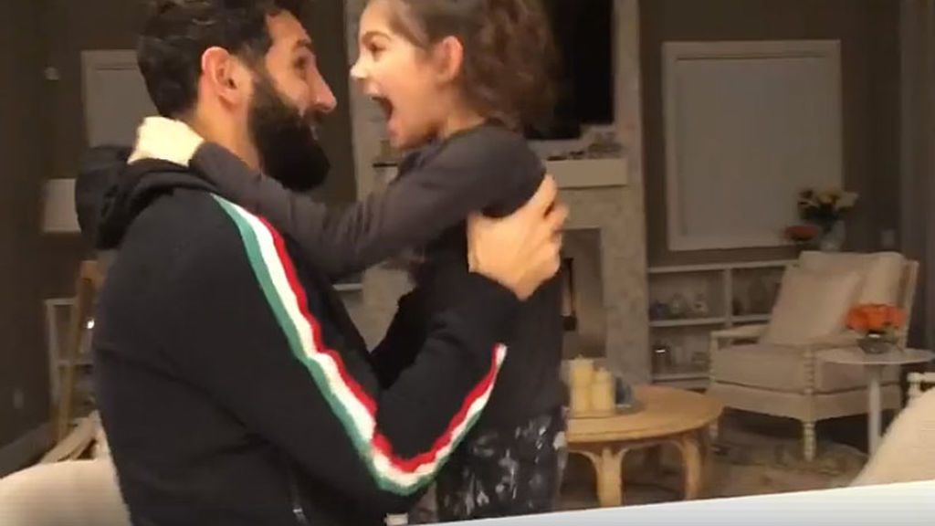 La mágica reacción de la hija de Diego Valeri al enterarse de que su padre ha ganado el premio a mejor jugador de la Liga en EEUU