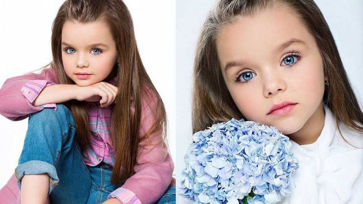 Anastasia Knyazeva, la niña de seis años aclamada como la más bella del mundo