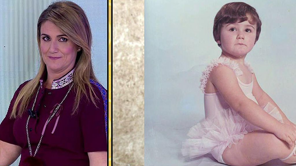 Carlota Corredera nos muestra una foto lista para bailar ballet