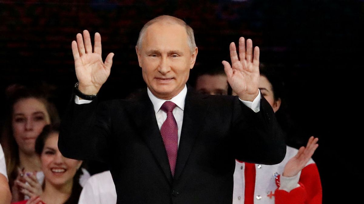 Putin, en el congreso de voluntarios de Moscú