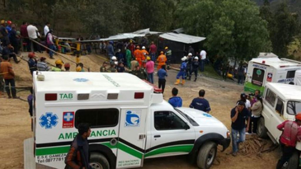 Explosión en una mina en Colombia:  Seis muertos y varios desaparecidos