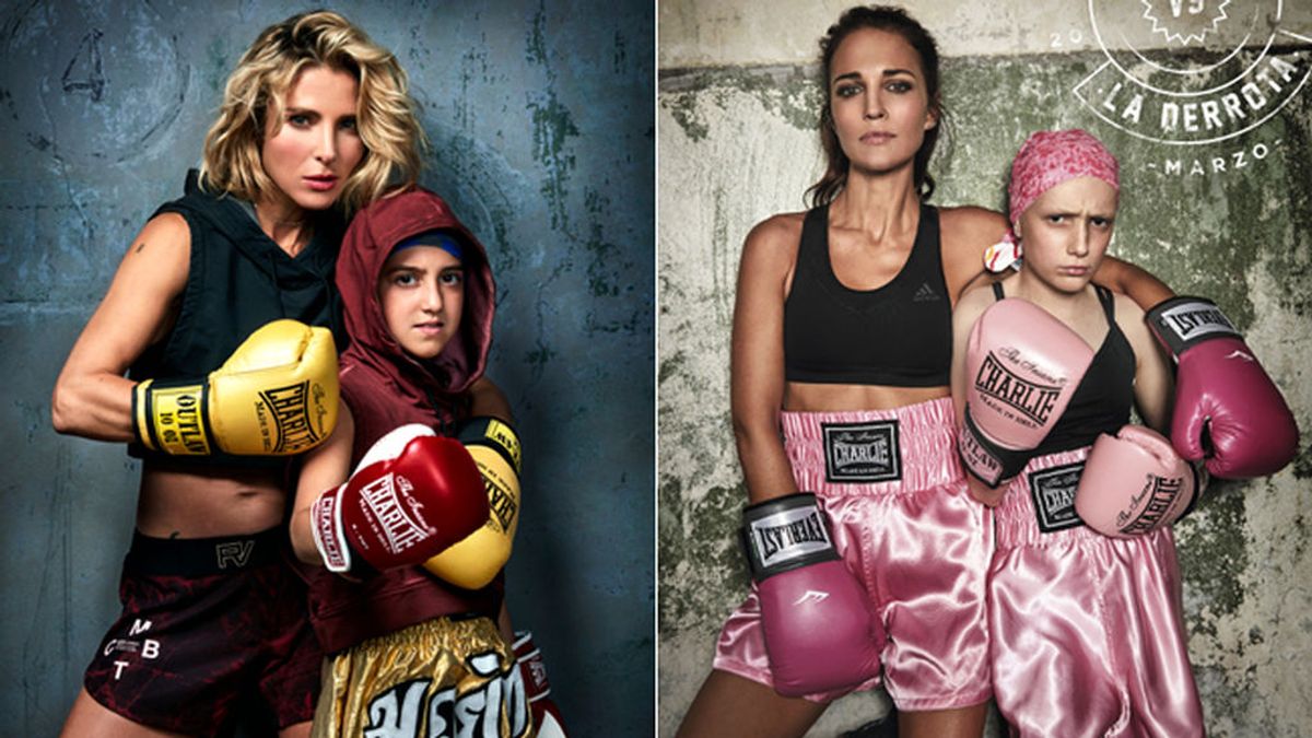 Paula Echevarría, Cristina Pedroche, Blanca Suárez… unidas por el boxeo y la lucha contra el cáncer infantil