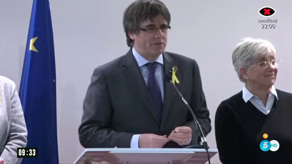 ¿Volvería Puigdemont a España a recoger el acta de diputado a pesar de la prisión?