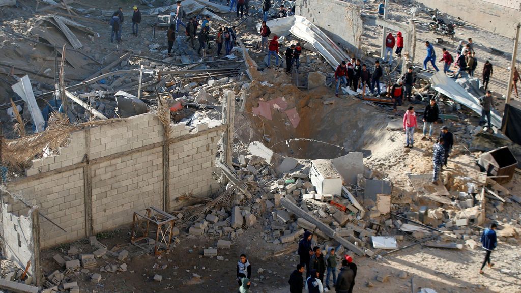 Se elevan a cuatro los muertos por los bombardeos israelíes en Gaza