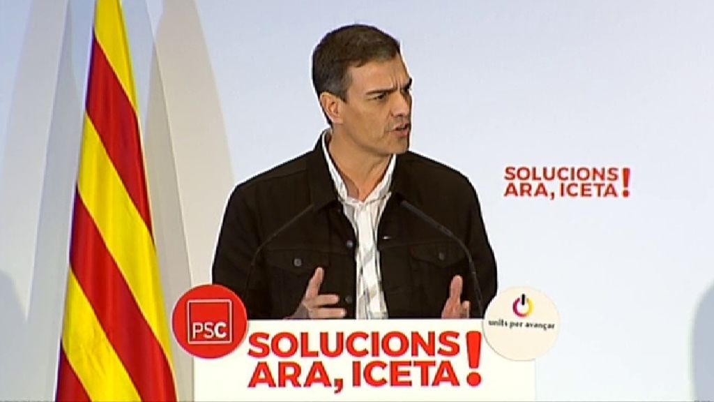 Sánchez pide a Rivera respeto para los votantes socialistas