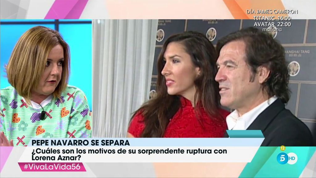 Primeras declaraciones de Lorena Aznar tras separarse de Pepe Navarro