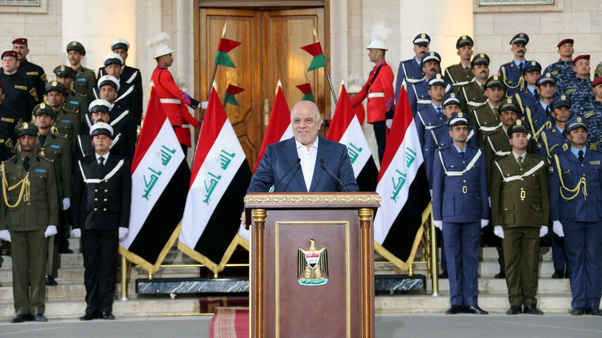 El primer ministro iraquí proclama el "final de la guerra" contra Estado Islámico