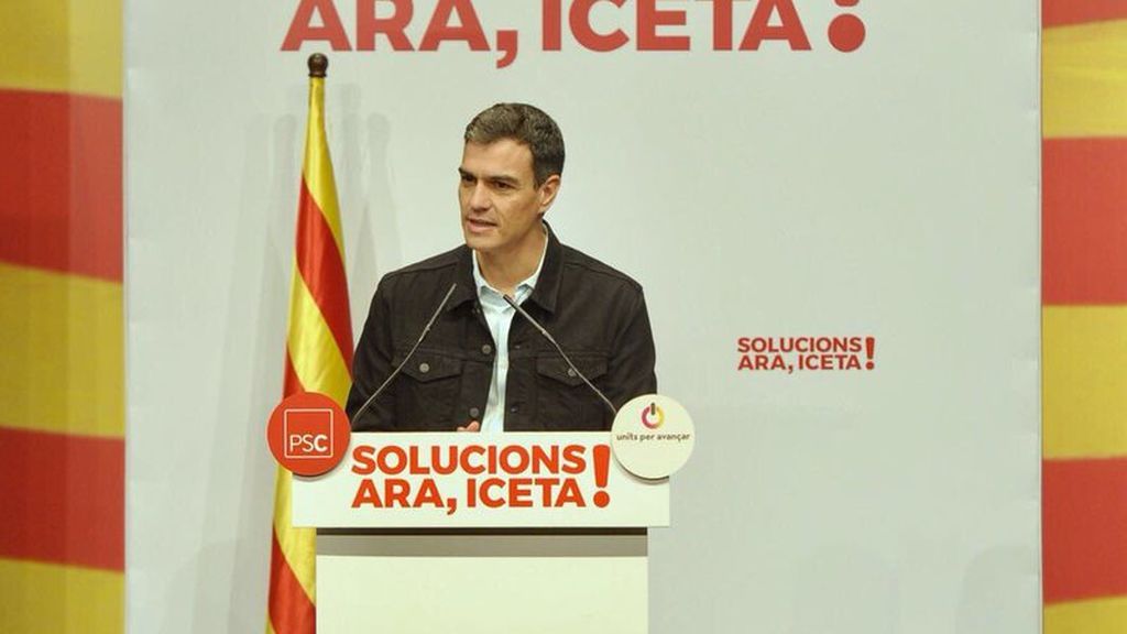 Pedro Sánchez dice que en Cataluña "se respira remontada" socialista