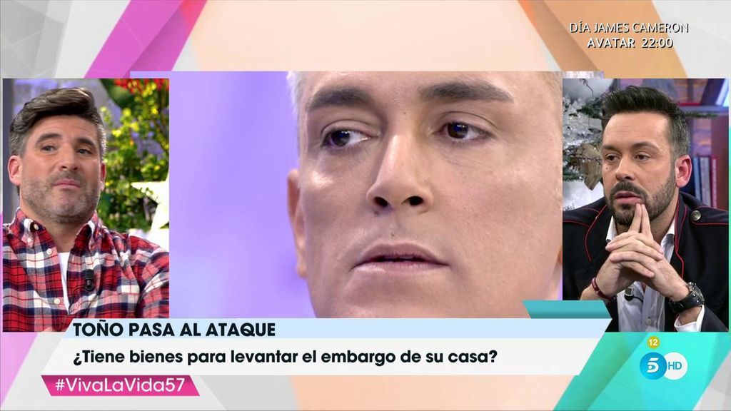 Toño responde al ataque de Kiko Hernández con un golpe bajo