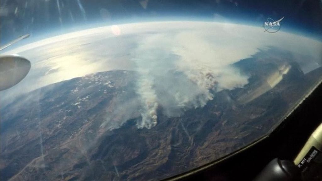 Los incendios en California, vistos desde el espacio