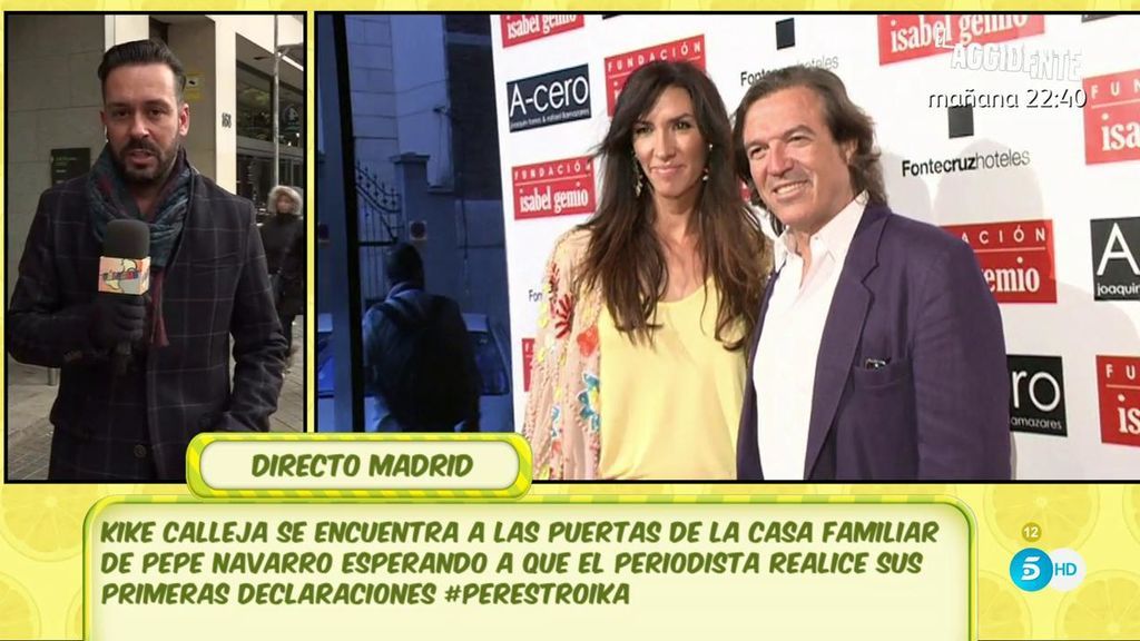 A Eva Zaldívar no le ha sorprendido el divorcio de Pepe Navarro, según Kike Calleja
