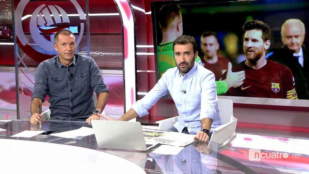 Messi y Ter Stegen, el goleador y el cerrojo culé, tiran del Barça de Valverde