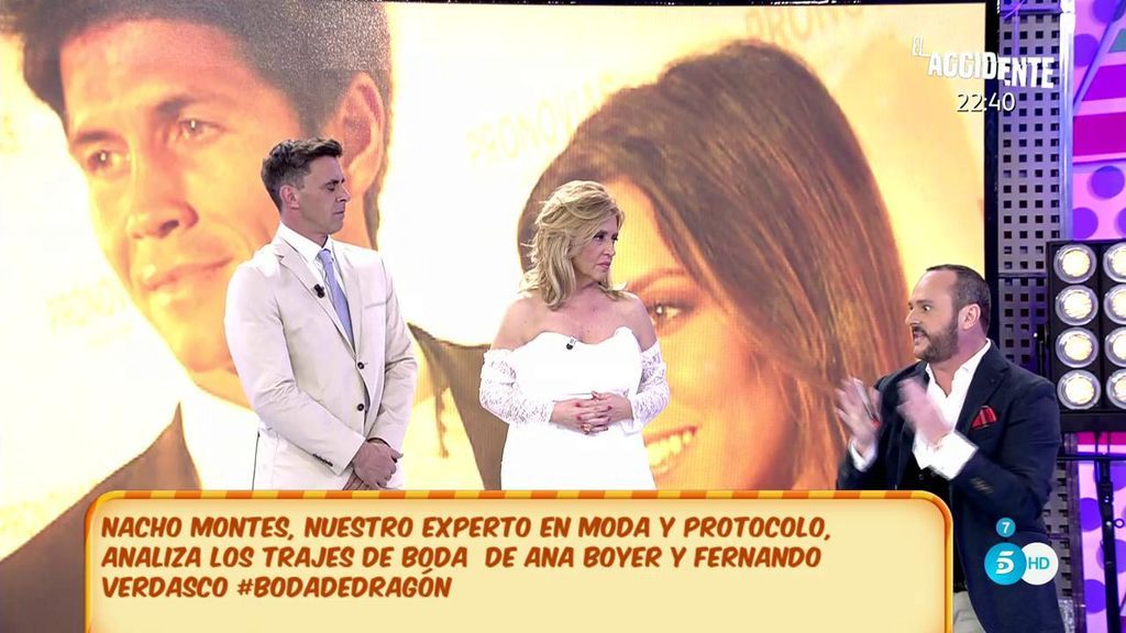 Nacho Montes analiza los estilismos de la boda de Ana Boyer y Fernando Verdasco: "Estaban horribles"