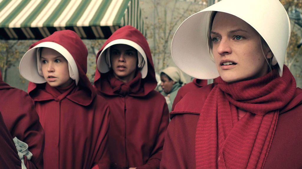 Elisabeth Moss, nominada como mejor actriz por 'El cuento de la criada'.