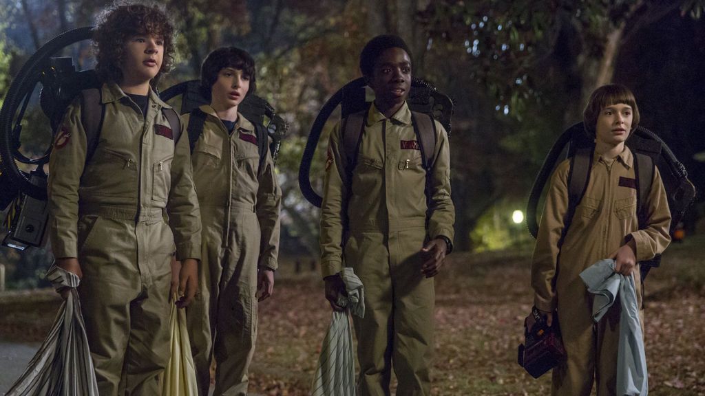 Imagen de la segunda temporada de 'Stranger things'.