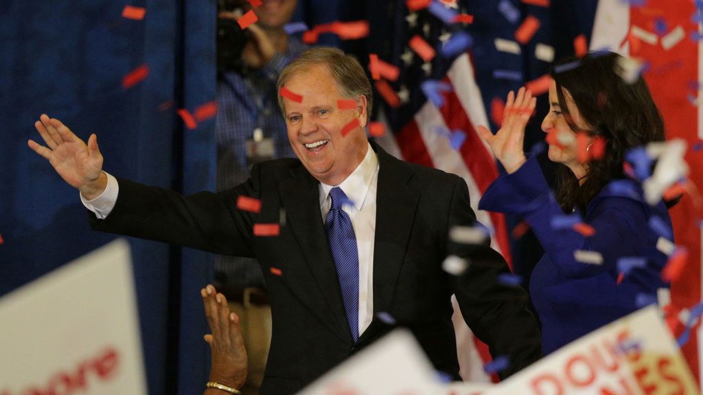 Los demócratas ganan en Alabama, la primera vez en 25 años