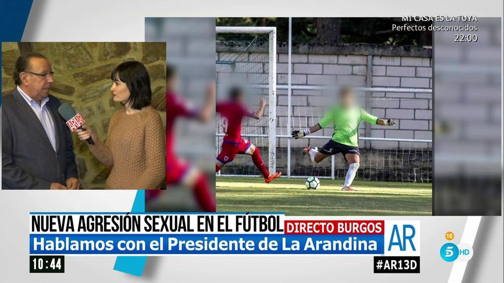 El presidente de La Arandina: "Los jugadores no deberían jugar en el club sean condenados o no"