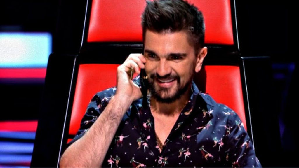 El cantante Juanes, 'coach' de 'La voz 5'.