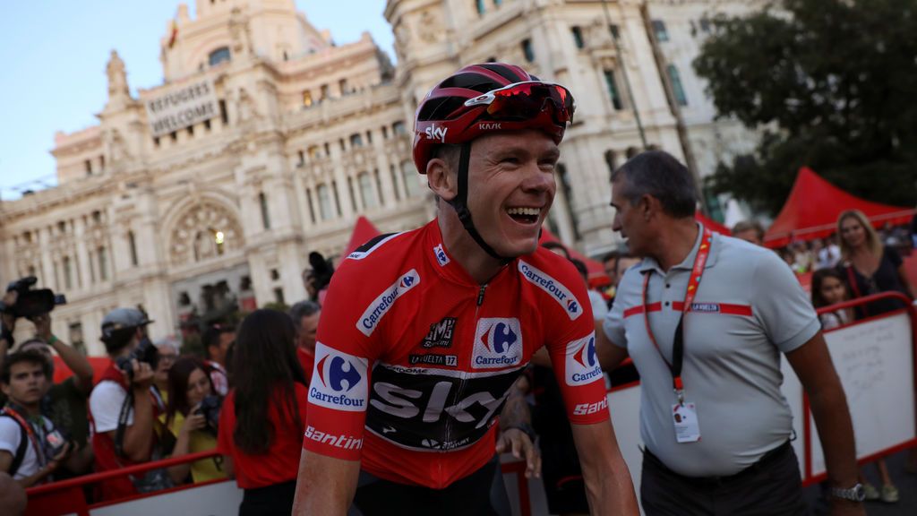 Chris Froome, ganador de la última Vuelta a España, da positivo en la etapa del 7 de septiembre