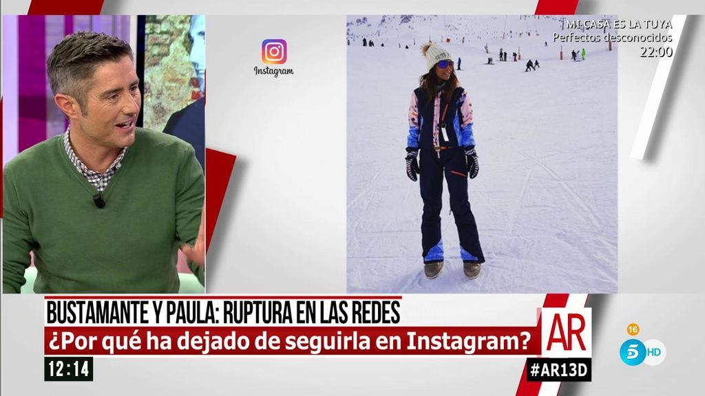 Pepe del Real explica el motivo del 'unfollow' de Bustamante a Paula Echevarría