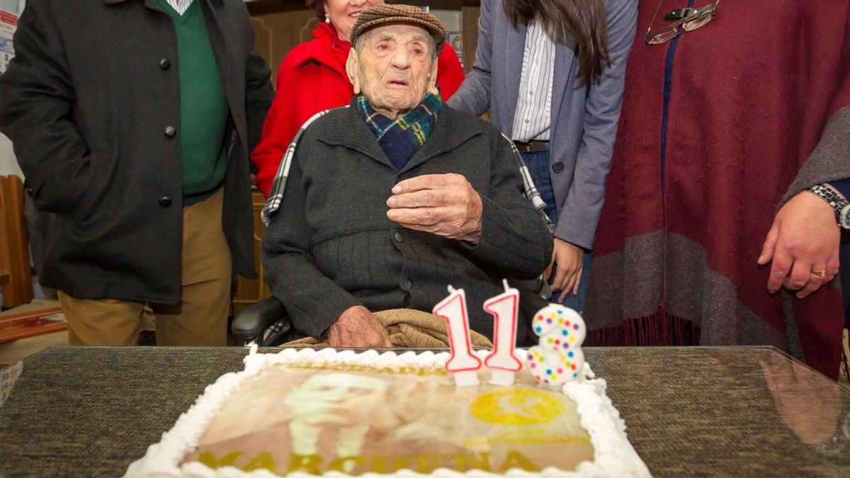 El extremeño Francisco Núñez, el hombre más longevo del mundo, cumple 113 años