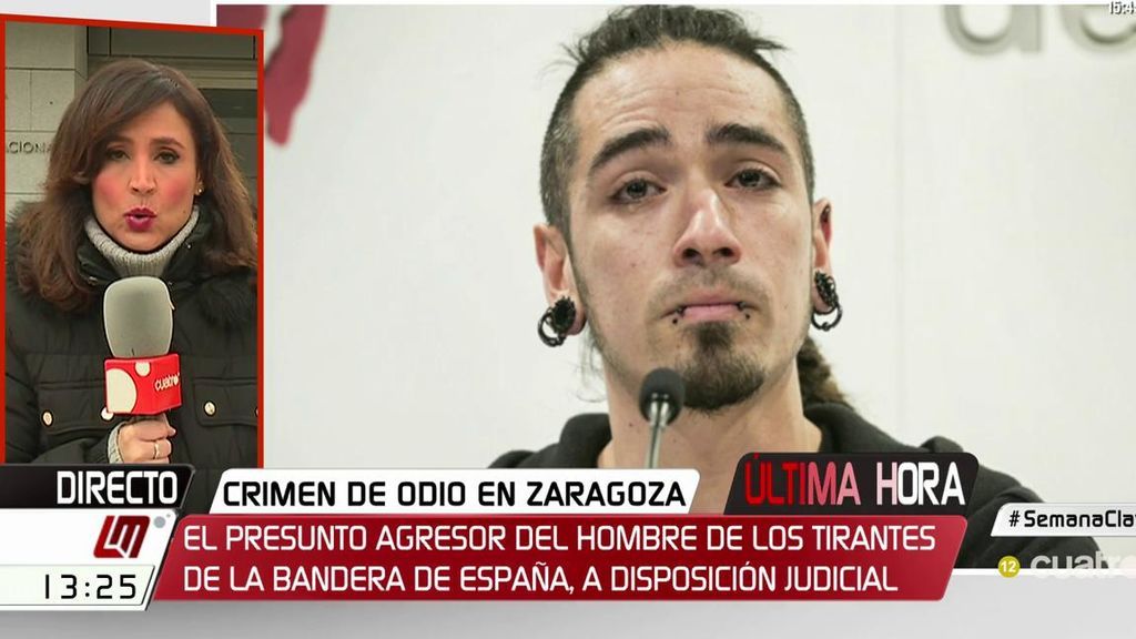 Rodrigo Lanza, acusado del delito de odio y asesinato de Víctor Laínez