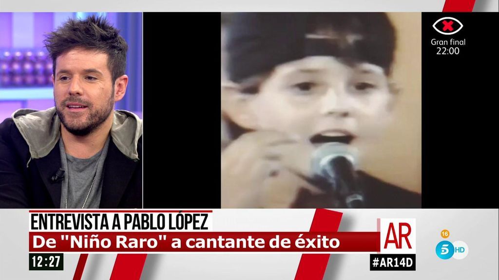 Pablo López, el cantante de moda en ‘AR’: “Mi madre ha sido mi cable a Tierra”