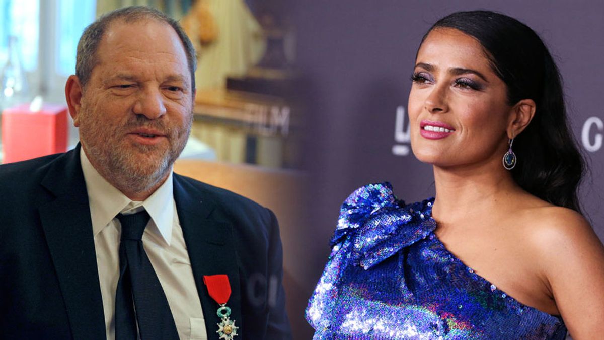 Harvey Weinstein responde a Salma Hayek y solo niega UNA de las acusaciones sobre acoso sexual