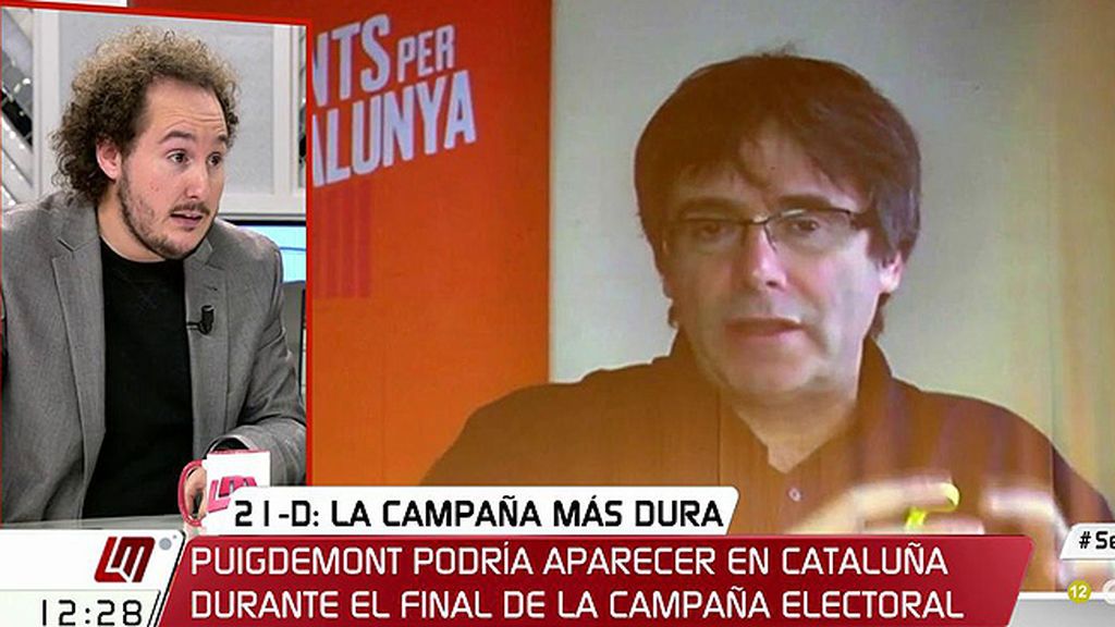 Joan Guirado, de un posible regreso de Puigdemont: "Tiene una entrada muy fácil, la vía marítima"