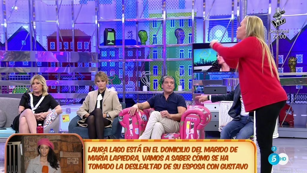 Belén Esteban: “Yo creo que Gustavo y María Lapiedra tenían todo esto hablado”