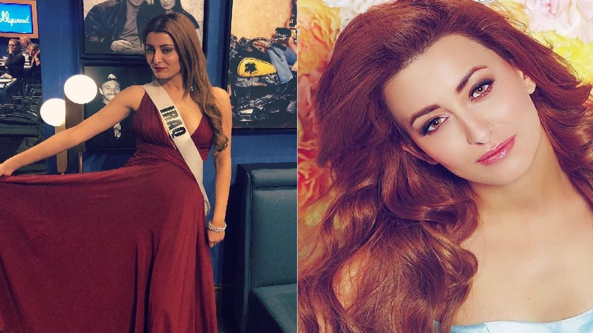 La familia de Miss Iraq amenazada de muerte por su fotografía con Miss Israel
