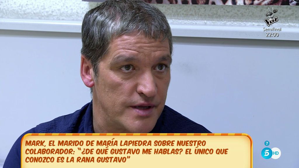 Gustavo González: “Mark me conoce porque una vez me llamó bastante alterado”