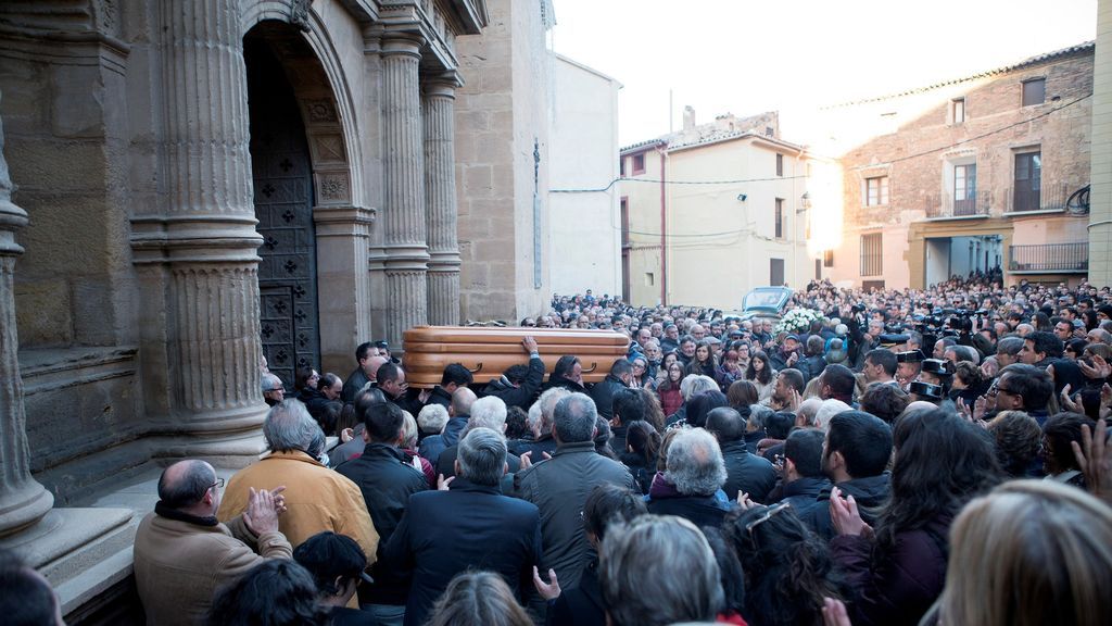 Triste despedida a José Luis Iranzo, el agricultor asesinado por ‘Igor el Ruso’