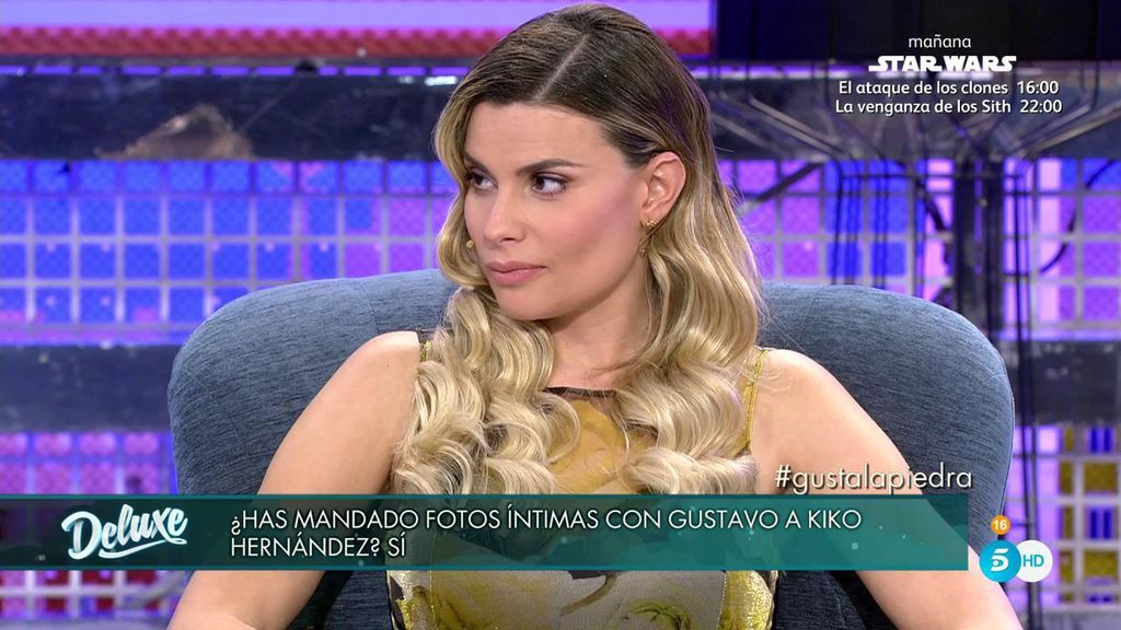 Confirmado: María Lapiedra envió fotos íntimas a Kiko Hernández tras un enfado con Gustavo