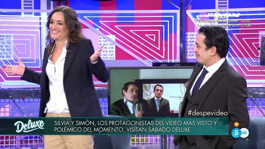¡Silvia Charro y Simón Pérez recrean el vídeo viral del momento!