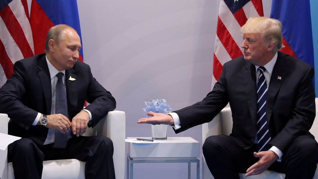 Putin y Trump... aliados o enemigos en la Cumbre del G20 ( Julio )