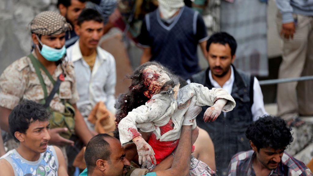 Bombardeo saudí en Yemen (25 agosto)